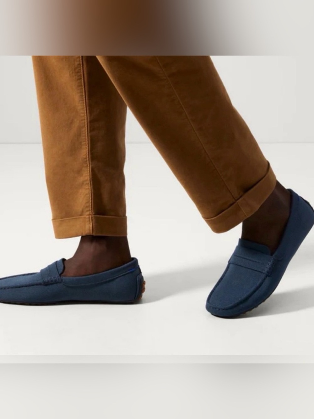 Rothy’s The Driving Loafer Navy Blue Mens 10